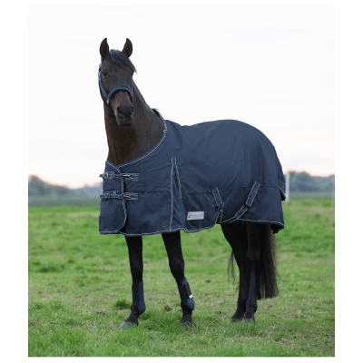 Afbeelding van Waldhausen Outdoordeken Economic 200 Grams Blauw Paardendekens 175