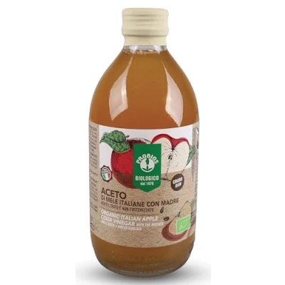 Afbeelding van JNHCD Probios Italiaanse appelciderazijn met biologische moeder, 500 ml