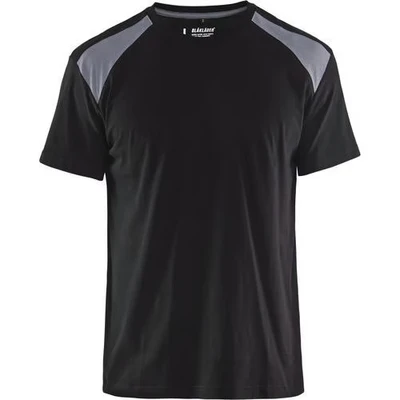 Image de T shirt noir/gris