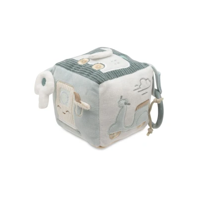Afbeelding van Jollein Baby Activiteitenkubus On The Go Polyester Sensorisch Speelgoed