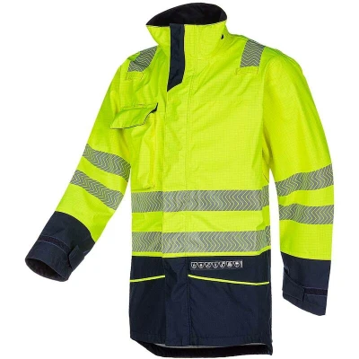 Afbeelding van Waterdichte parka met hoge zichtbaarheid, bescherming, ARC Torvik geel Sioen