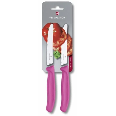 Afbeelding van Victorinox Tafelmes Roze 2 Stuks Keukengerei