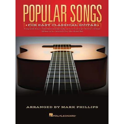 Afbeelding van Popular Songs For Classical Guitar Solo
