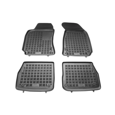 Afbeelding van REZAW PLAST 200207 Vloermatset Rubber voor en achter 4 Zwart Op maat gemaakt SKODA: Superb I Saloon