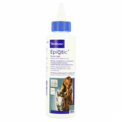 Image de Virbac Solution Nettoyante pour les Oreilles Epi otic Chien/Chat 125ml