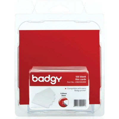 Afbeelding van Badgy 100 Blanco, Dunne Kaarten Van 0,5 Mm Voor Badgy100 Of Badgy200 Toebehoren