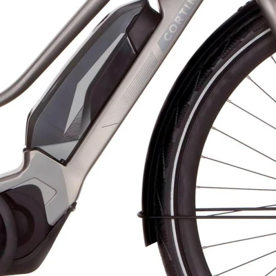 Afbeelding van Cortina Spatbord voor 28 Mozzo jet black matt