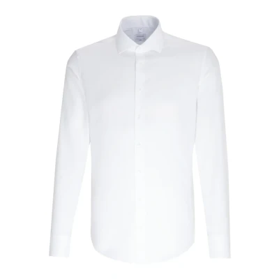 Afbeelding van Seidensticker SLIM FIT Zakelijk overhemd, Heren, Maat: 41, White