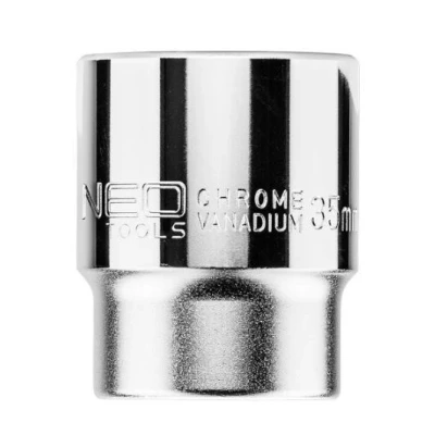Afbeelding van NEO TOOLS 08 319 Steeksleutelelement 3/4 3124 35 mm Chroom vanadium staal Zeskant