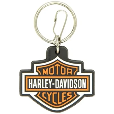 Afbeelding van PLASTICOLOR 4179 Harley Davidson Logo Plastisol sleutelhanger