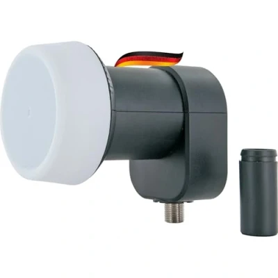 Afbeelding van SCHWAIGER 272 Single LNB Low Noise Blockconverter Digital Cap Accessoires voor schotel Multifeed Weerbescherming Antraciet