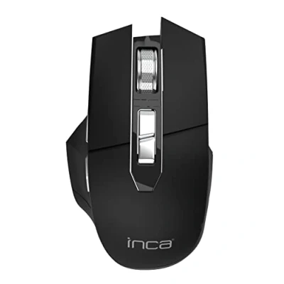 Afbeelding van Inca IWM 555 muis Bluetooth Wireless USB en/of Type C Oplaadbaar. DPI: 800 1200 1600.