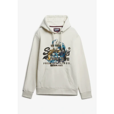 Afbeelding van Superdry Hoodie, Heren, Maat: 3XL, Hellgrau