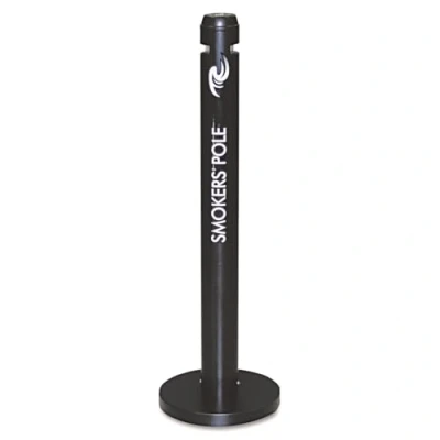 Afbeelding van Rubbermaid Commercial Products Générique 846572 Rokers Pole Ash Bin Aluminium Weerbestendige Basis Diameter 324 mm Hoogte 1041