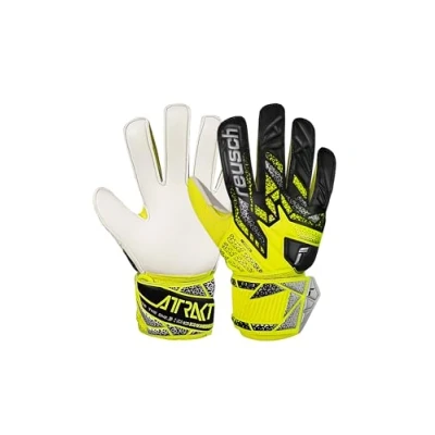 Afbeelding van Reusch Attrakt Solid Junior Keepershandschoenen Geel 4