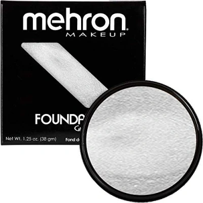 Afbeelding van Mehron Schmink Foundation Greasepaint zilver
