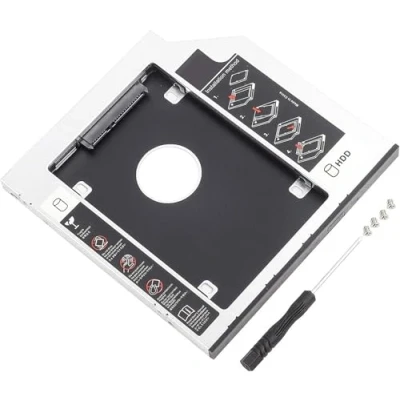 Afbeelding van RGBS SATA 12,7 mm universele harde schijf behuizing voor CD/DVD ROM laptop optische bay