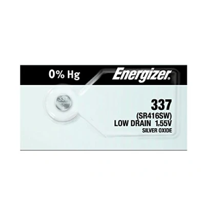 Afbeelding van Energizer 337 SR416SW zilveroxidebatterijen, 2 stuks