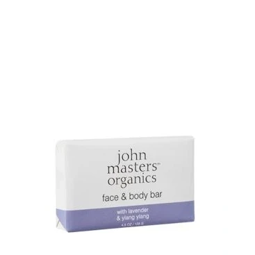 Afbeelding van John Master Organics Face &amp; Body Bar with Lavender Ylang 128 gram