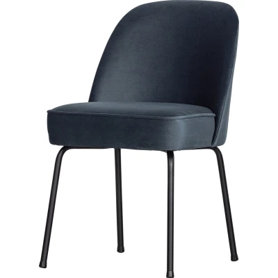 Afbeelding van Vogue eetkamerstoel velvet teal