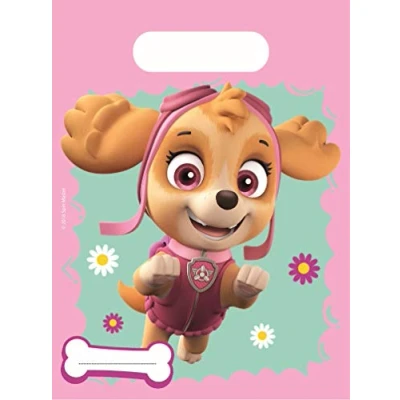 Afbeelding van Traktatiezakje Paw Patrol Skye 6 stuks