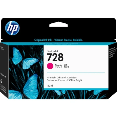 Afbeelding van HP Inktcartridge F9J66A 728 rood