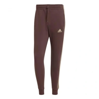 Afbeelding van adidas Essentials Fleece 3 Stripes Tapered Cuff Broek Heren