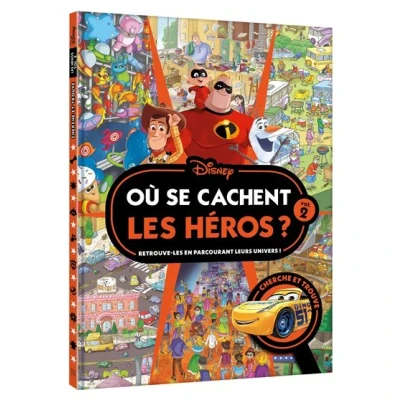 Image de DISNEY Où se cachent les héros ? Vol. 2 Cherche et Trouve
