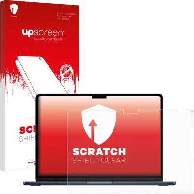 Afbeelding van upscreen Screenprotector voor Apple MacBook Air 13&quot; M2 2022 Folie Beschermfolie transparant