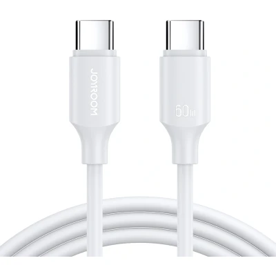Afbeelding van Joyroom 1m Type C naar datakabel 60W snellaadfunctie Wit