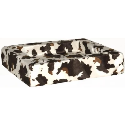 Afbeelding van Hondenmand Comfort bonfire koe bruin/wit 85x70x12 cm