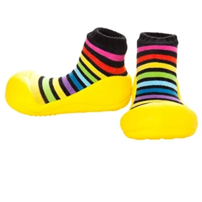 Afbeelding van Attipas babyschoentjes Rainbow Geel Maat: 24 (14,5 cm)