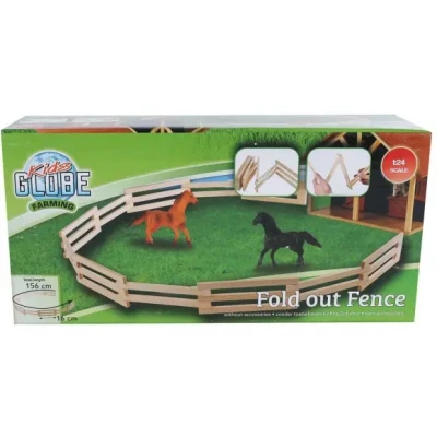 Afbeelding van Multi selectie Kids Globe Houten Omheining Hek 1:24 156cm