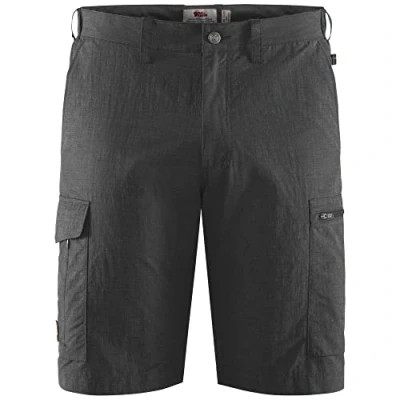 Afbeelding van Fjällräven Travellers MT Short Heren Dark Grey 58 Grijs Wandelbroek