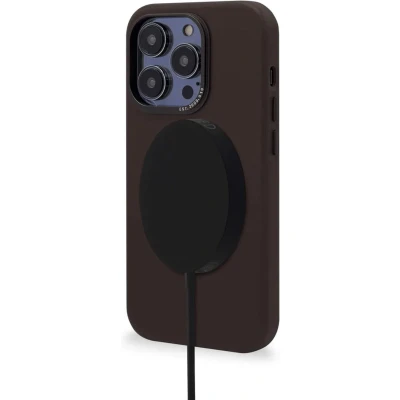 Afbeelding van Decoded Leather Backcover Apple iPhone 14 Pro Max Chocolate Brown