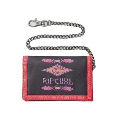 Afbeelding van Portefeuille Heren Rip Curl Diamond Chain Zwart
