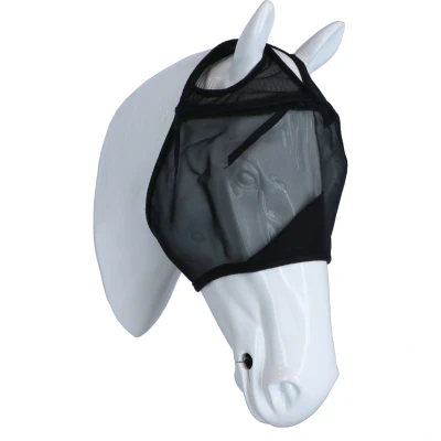 Afbeelding van Horka Vliegenmasker Zwart Pony