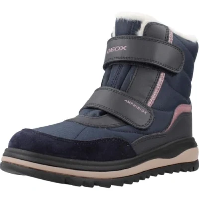 Afbeelding van Geox Snowboots voor kinderen, Maat: 29, Blau c Imitatieleer/ textiel