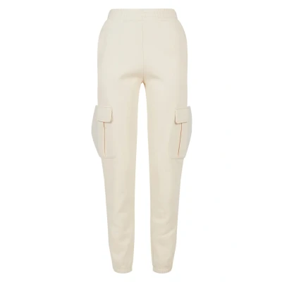 Afbeelding van Urban Classics HIGH Waits Cargobroek, Dames, Maat: 4XL, Whitesand
