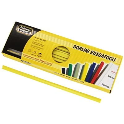 Afbeelding van Fellowes D103GI boekbinder, diameter 3 mm, geel, 50 stuks