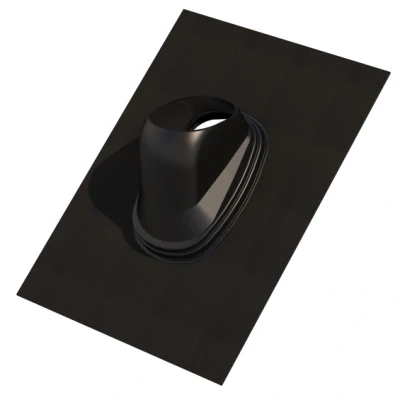 Afbeelding van Ubbink dakdoorvoerpan Ø131mm 1 pans ubiflex 5 25o 0174000
