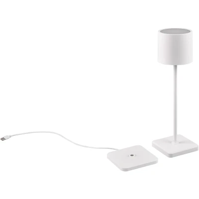 Afbeelding van LED tafellamp Fernandez, dimmer en CCT wit