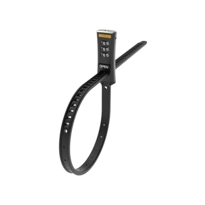 Afbeelding van Zip Lock Single Black
