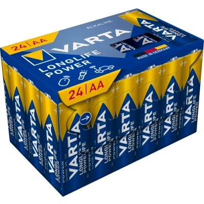 Afbeelding van Varta Var Lange Powerkubus AA 24x (24 Pcs., AA, 2960 mAh), Batterijen