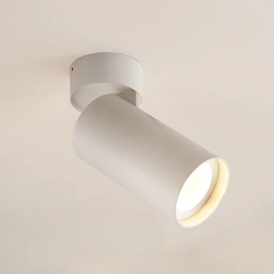 Afbeelding van Arcchio winkelverlichting 1licht aluminium, kunststof H: 21.1 cm wit (RAL 9016) Inclusief lichtbron