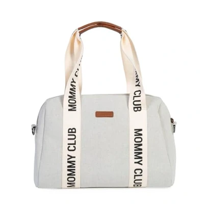 Afbeelding van Childhome Mommy Club Luiertas Verzorgingstas Signature Grey
