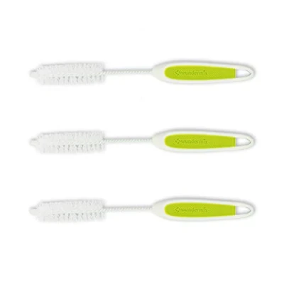 Afbeelding van Wundermix WunderBrush® Messenborstel voor Thermomix Reinigingsborstel roermes Mengmes Afwasborstel Geschikt TM6, TM5 &amp; TM31 Set van 3