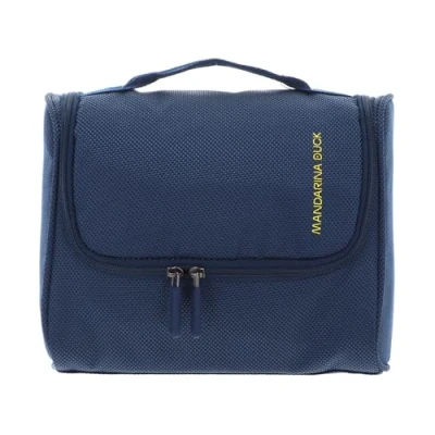 Afbeelding van MANDARINA DUCK Toilettas Zephyr Necessaire Dress Blue Donkerblauw