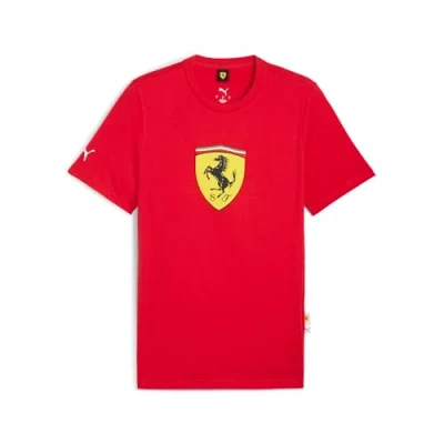 Image de T shirtÃ  Ã©cusson colorÃ© Sportswear Scuderia Ferrari Homme