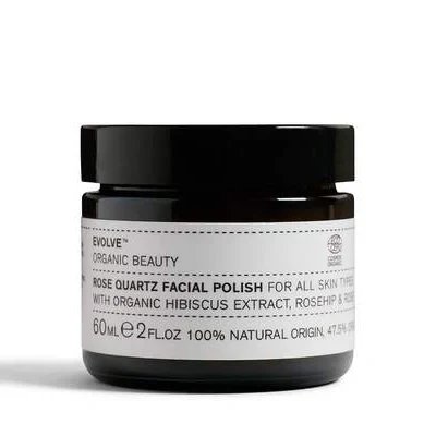 Afbeelding van Evolve Organic Beauty ROSE Quartz Facial Polish Dagcrème, Maat: 60 ml,
